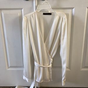 Limited Silky Wrap Top